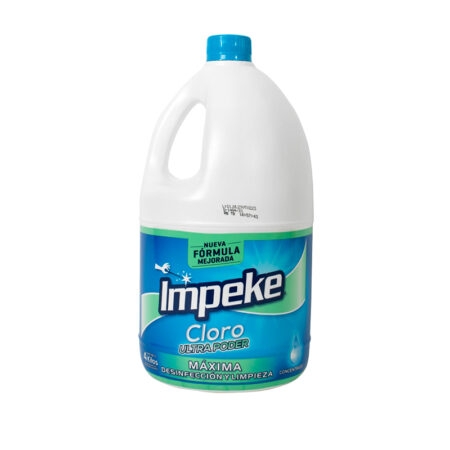 Cloro concentrado ultrapoder IMPEKE 4L