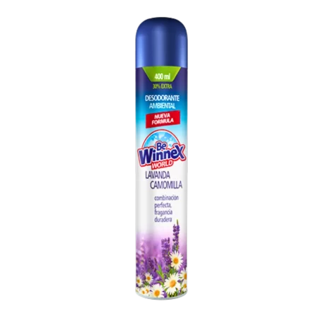 Desodorante ambiental lavanda camomila WINNEX 400ML