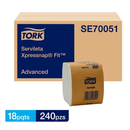 Servilleta TORK xpress napfit N14 18x240u